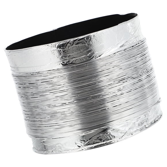 unbranded Durable Aluminum Foil Air Hose Flexible Vent for Kitchen and Air Conditioning