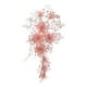 thumbnail image 1 of Parche de ropa con flores bordadas, para planchar, apliques, manualidades, costura, 1 of 8