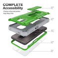 thumbnail image 5 of FITO For Moto G Power 2021 Case, Phone Case with Screen Protector and Kickstand (Green), 5 of 6