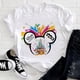 thumbnail image 1 of Disney Mickey Minnie Aesthetic Ropa Mujer 2023 New Fashion Family Vacation T Shirts Women Summer Harajuku Casual Girls TopsAldult-XL(1pc) Gao Jinjia LED, 1 of 2