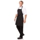 thumbnail image 2 of Delantal con Petral Chef Works Unisex Negro 84x71 cm, 2 of 3