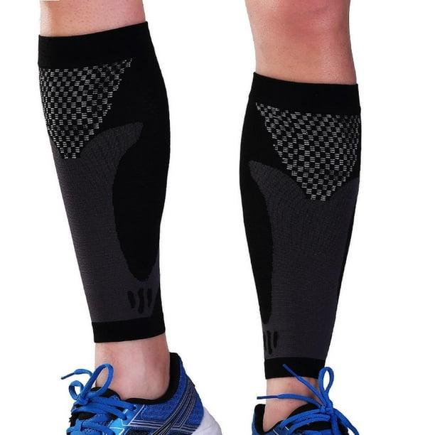 Sports Calf Compression Sleeves Shin Leg Support Brace Wraps S S