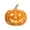 Yellow, variant on YAMB Resin Happy Face Pumpkin Light, Soft Warm Flame-Free Glow LED Light with Carved Details, Halloween Vintage Light Up Pumpkin Lamp for Indoor Outdoor Porch Yard Mantel Decor