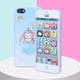 thumbnail image 5 of Máquina de aprendizaje de inglés para bebés, juguete para teléfono móvil con pantalla táctil y luz musical para el desarrollo infantil temprano, color blanco, 5 of 14