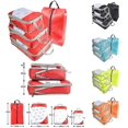 thumbnail image 2 of Conjunto de 4 cubos de embalaje, maleta organizadora de viaje, bolsa de almacenamiento de compresión organizadora con bolsa de zapatos para ropa, conjunto de 4 paquetes kaili Sencillez, 2 of 2
