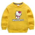 thumbnail image 4 of Hello Kitty-Camiseta informal de algodón con cuello redondo para niños y niñas, jersey de dibujos animados de Anime, suéter, ropa para bebés, 4 of 4