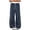 Navy, variant on Womens Parachute Pants Wide Leg Cargo Sweatpants Drawstring Waist Y2K Jogger Pants