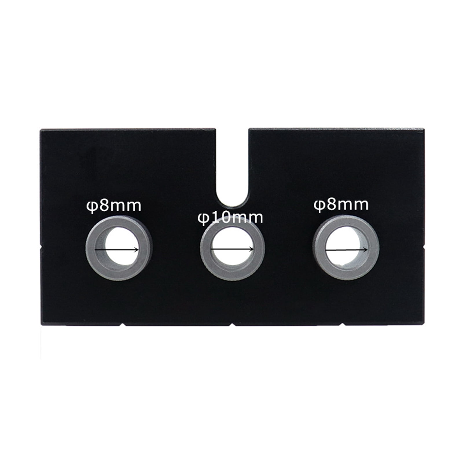 Doweling Jig Kit, 8/10/15mm Pocket Hole Jig Set With Positioning Clip,Adjustable Hole Drill Guide Puncher Locator