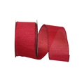 thumbnail image 1 of Reliant Ribbon 92818W-065-40H 20.5 in. 20 Yards Métallique Naturel Harmonie Filaire Ruban de Bord & 44; Rouge, 1 of 1