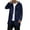 A-Navy, variant on KKBOTIVE Men's Winter Trench Coat Slim Fit Notched Collar Long Jacket Overcoat Oversized Casual Windbreaker Jackets Peacoat with Pockets Orange Size: XXXL