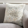 thumbnail image 2 of SAFAVIEH Elysa 18" x 18" Contemporary Gold Abstract Cotton/Polyester Decorative Pillow, 2 of 6