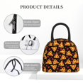 thumbnail image 4 of Disketp Cartoon Pizza Bolsa Térmica para Almuerzo, Lonchera con Abertura Amplia y Gran Capacidad, Organizador Reutilizable para Mujeres, Hombres y Adultos, 4 of 6