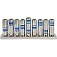 thumbnail image 3 of Majestic Giftware YE-HMV-2 Nickel Hammer Work Rings Chanukah Menorah, 13.5" x 5" x 2", Blue, 3 of 3