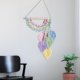 thumbnail image 5 of Colgante de pared de de macramé bohemio, adorno de flecos hecho , colgante de borlas para niñas, dormitorio, boda, decoración Gloria Macramé Tela decorativa, 5 of 8