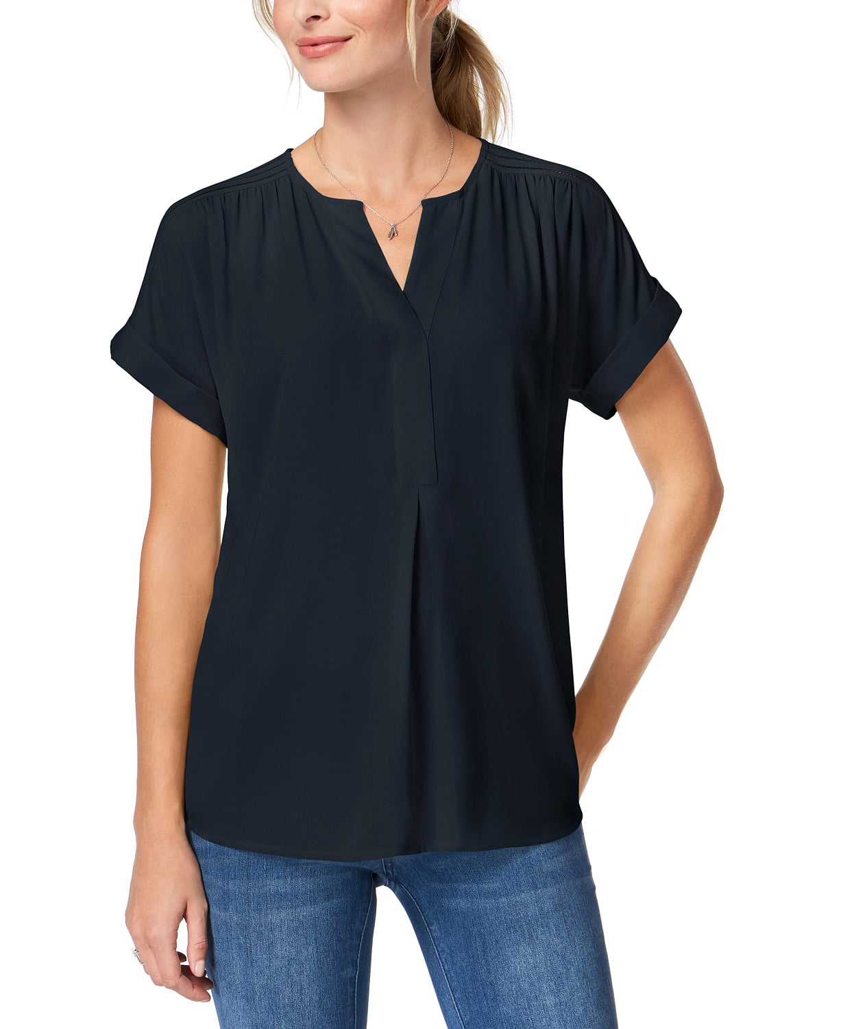 charter club petite tops