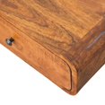 thumbnail image 6 of Lesuto Avora Wall-Mounted Honey Caramel 1 Drawer Nightstand - Modern Style, Wood, 6 of 10