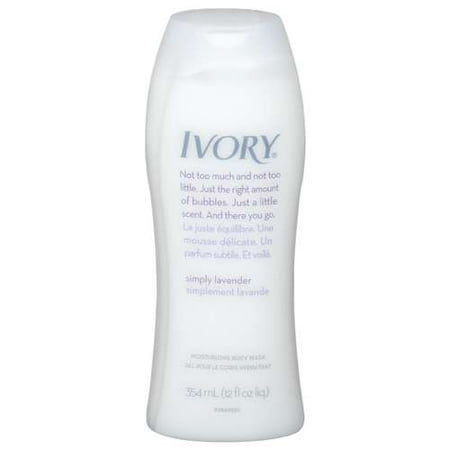 Ivory Body Wash Simply Lavender 12 oz
