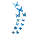 thumbnail image 2 of Xihbxyly Pegatinas de Pared de Mariposas Luminosas, 12 Unidades de Pvc, Decoración Magnética para El Hogar, Fácil Aplicación En Paredes, Portátiles y Coches, Perfectas para Bodas, Cumpleaños y Aniver, 2 of 2