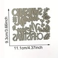 thumbnail image 2 of Cutting Die Lapoo Words para álbumes de recortes Feliz Navidad, 2 of 3