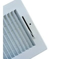 thumbnail image 5 of 10"x 8" (Duct Opening Size) 1-Way Stamped Face Steel Ceiling/sidewall Air Supply Register - Vent Cover - Actual Outside Dimension 11.75" X 9.75", 5 of 6