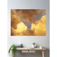 thumbnail image 2 of Open Blue Sky Changing Dark Clouds Poster Wall Art, Modern Wall Decor, 16x24 UNFRAMED, 2 of 3