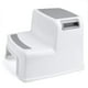 thumbnail image 5 of Taburete de 2 escalones para niños, taburete de escalones para niños, taburete de escalones para orinal de bebé, taburete de escalones para niños pequeños, taburete de escalones de entrenamiento anti TUNC Sencillez, 5 of 5