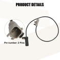 thumbnail image 3 of Unique Bargains 56044146AA Car ABS Wheel Speed Sensor Rear Left or Right Replacement for Jeep Grand Cherokee Black, 3 of 7