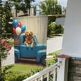 thumbnail image 5 of Summer Golden Retriever Truck Garden Flag Double Sided 12x18 Inch Patriotic Yard Flag Outdoor Farmhouse Decoration Holiday Banner, 5 of 8