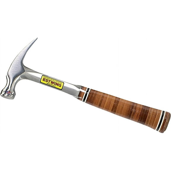 Estwing Claw Hammer E16S - 16 Oz, Leather Handle