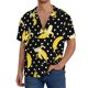 thumbnail image 1 of Fotbe Banana Camisa Estampada de Manga Corta para Hombre, Casual de Verano, Estilo Playero, Sin Arrugas-Large, 1 of 5