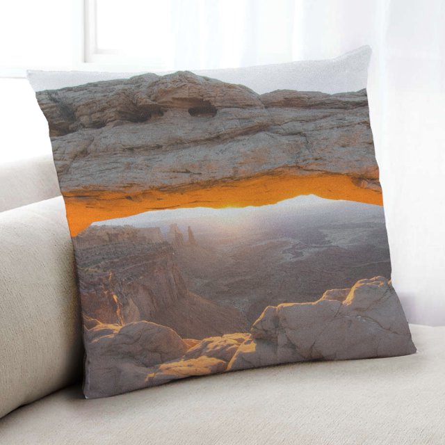 Ahgly Company State Utah Coussin Intérieur, 18 Pouces par 18 Pouces