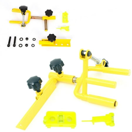 ToppiJoy Composite Bow Archery Parallel Universal Bow Vise Sighting Accessories Adjustable Compound Bow Sighting Tool Metal Multi-Angle Base Pliers