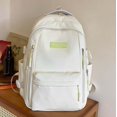 thumbnail image 4 of HJYCHN School Backpack for Girls Large Capacity Multi Compartment Computer Daypack for Middle Kids Girl School Backpack White One Size, 4 of 4
