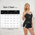 thumbnail image 5 of QYLUX Womens Pajama Sets Ultra Soft Lingerie Sleepwear 2 Piece Cami Shorts Set V Neck Pj Lace Nightwear, 5 of 7