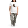 thumbnail image 4 of CafePress - Crazy Pug Lady Women's Light Pajamas - Women's Short Sleeve Print T-Shirt and Pants Light Cotton Pajama Set, 4 of 7