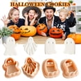 thumbnail image 1 of Cortadores de arcilla para galletas de Halloween de PKJHGA para cocina creativa de fiesta de Halloween de otoño, 1 of 5