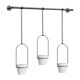 thumbnail image 4 of Jardineras de pared suspendidas de fábrica Plagas que son fáciles de instalar Prácticas para Negro, 4 of 9