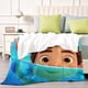 thumbnail image 4 of Luca anti-pilling, suave, ligera, esponjosa y acogedora de lujo para hogar y cocina – Perfecta para niños y adultos,100x130cm, 4 of 6