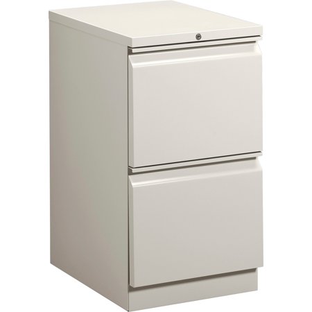 Hon 2 Drawers Vertical Lockable Filing Cabinet Gray Walmart Com