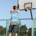 thumbnail image 5 of Sikiie Sea and Fish Basketball Jersey Reversible Men's Mesh Athletic Sports Shirts Training Practice S-4XLLarge, 5 of 6