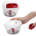 thumbnail image 3 of Food Chopper, Mini Garlic Grinder, Stainless Steel Blades for Boneless Meat Vegetables Fruits Nuts, 3 of 7