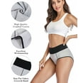 thumbnail image 5 of wirarpa Women's Underwear High Waist Briefs Ladies Plus Size Panties 4 Pack Sizes 5-10, 5 of 6