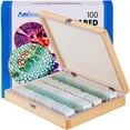 thumbnail image 1 of Juego de diapositivas para microscopio AmScope PS100B Basic Science 100 diapositivas, 1 of 4