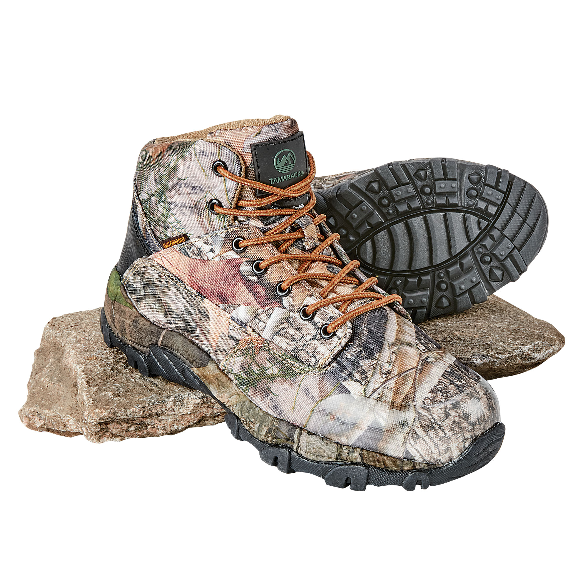 tamarack camo boots