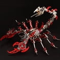 thumbnail image 2 of Kits de modelos 3D de rompecabezas de metal YUEZUDPO Scorpion para adultos, 2 of 6