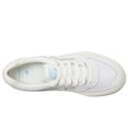 thumbnail image 2 of New Balance Unisex 574 Vulc Skate Shoe, White/Baby Blue, 8 US Men, 2 of 7