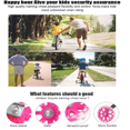 thumbnail image 5 of (azul) Ruedas de entrenamiento de bicicleta para estabilizadores de bicicleta de una sola velocidad ruedas de apoyo niños niñas, 5 of 5