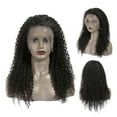thumbnail image 2 of Perruque en Cheveux Humains Bouclés Péruviens Perruque à Élasticité Réglable Perruques pour Femmes Perruques Bouclées Apparence Naturelle Circonférence de Tête 52-58 cm, 2 of 3
