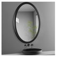 thumbnail image 4 of Black Oval Wall Mirror, 24''x36'' Bathroom Mirrors for Wall Mounted, Oval Vanity Mirror for Home Decor Bedroom Living Room Office Entryway, 4 of 8