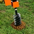 thumbnail image 3 of Titan Attachments 30 HP 3 Point Post Hole Digger with 9in Auger Attachment, PTO Powdered Digger, Compact Tractor Attachment for Fence Posts, Deck and Building Frames, Plant Trees and Shrubs, 3 of 10